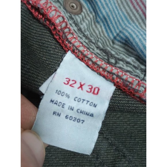 Union Bay Men's Jeans Size 32x30 Blue Denim Straight Leg Dark Wash Cotton 35x32 - Picture 5 of 7